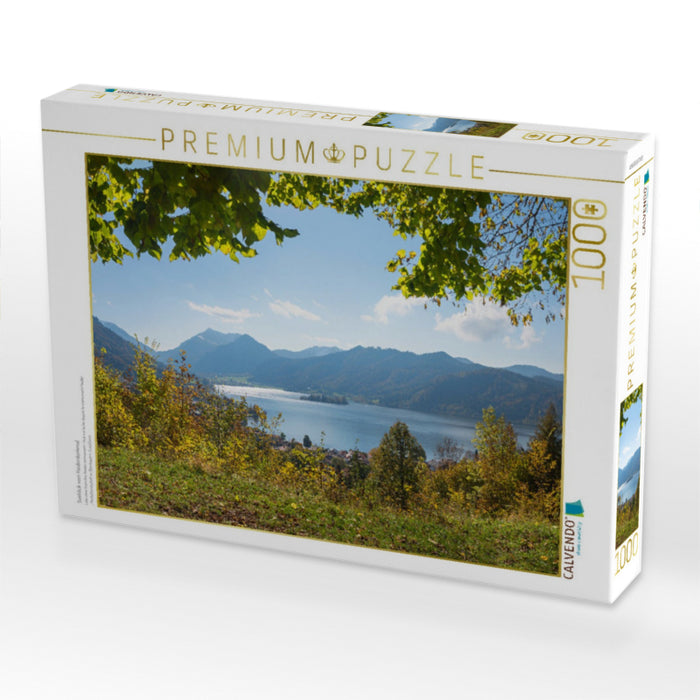 Seeblick vom Haiderdenkmal - CALVENDO Foto-Puzzle'