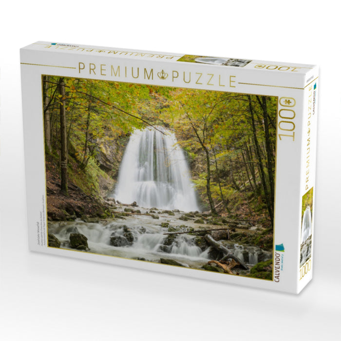 Josefstaler Wasserfall - CALVENDO Foto-Puzzle'