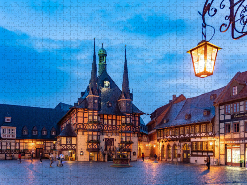 Rathaus Wernigerode - CALVENDO Foto-Puzzle'