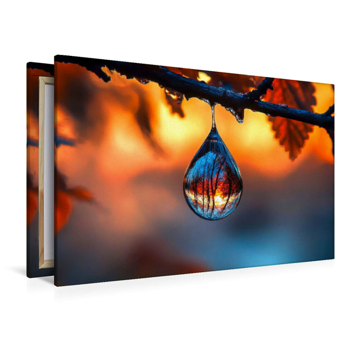 Premium Textil-Leinwand Zauberhafter Tropen