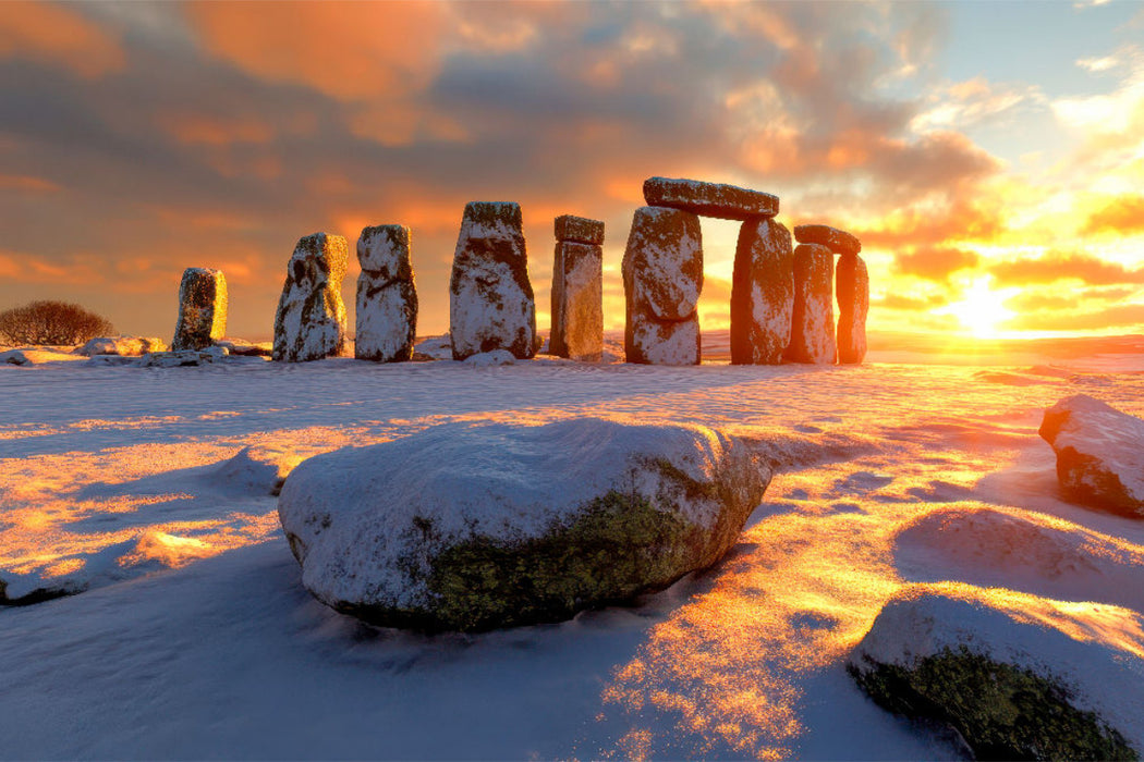 Premium Textil-Leinwand Ein magischer Ort voller Geheimnisse