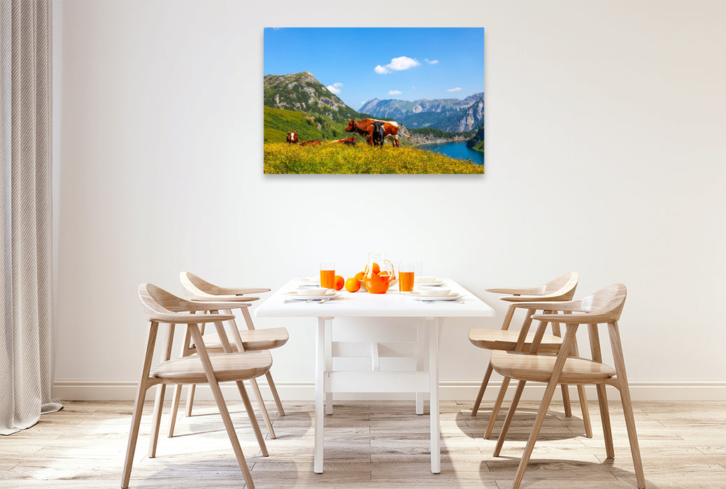 Premium Textil-Leinwand Kleinarl