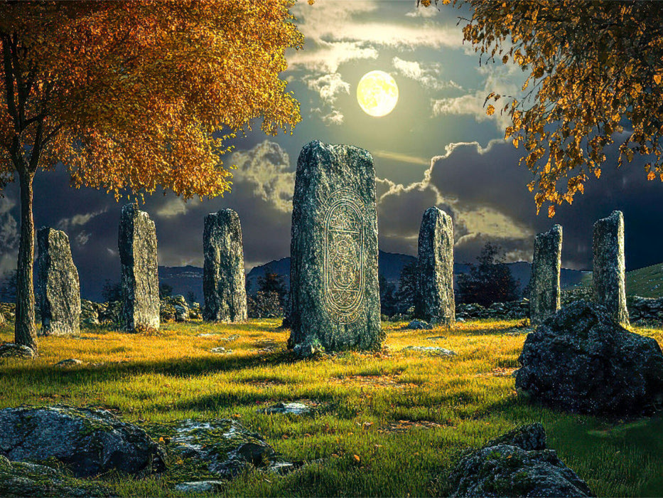 Magische Steinmonumente - CALVENDO Foto-Puzzle'