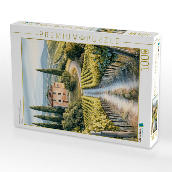 Weinberge - wohin man schaut - CALVENDO Foto-Puzzle'