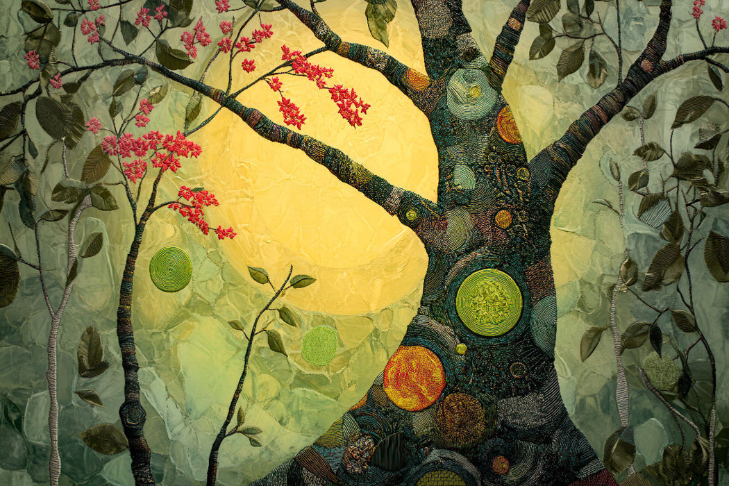 Premium Textil-Leinwand Ein Hauch von Unendlichkeit