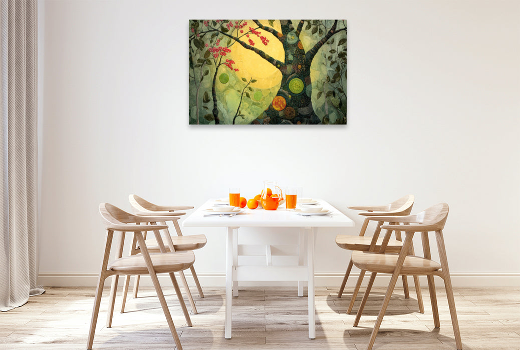 Premium Textil-Leinwand Ein Hauch von Unendlichkeit