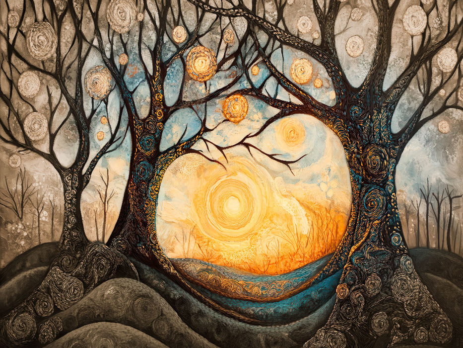 Flüstern der Kronen - CALVENDO Foto-Puzzle'