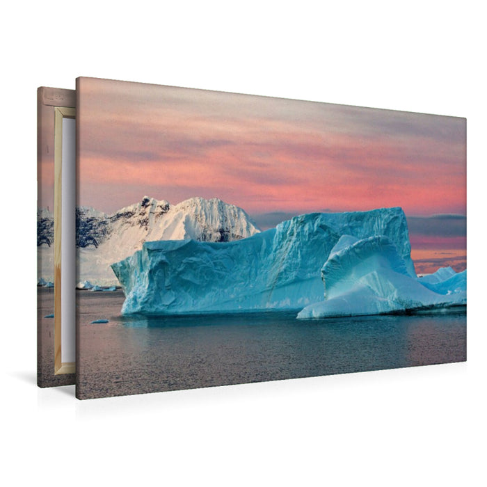 Premium Textil-Leinwand Sonnenuntergang