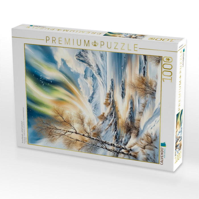 Aurora Borealis - einfach fantastisch - CALVENDO Foto-Puzzle'
