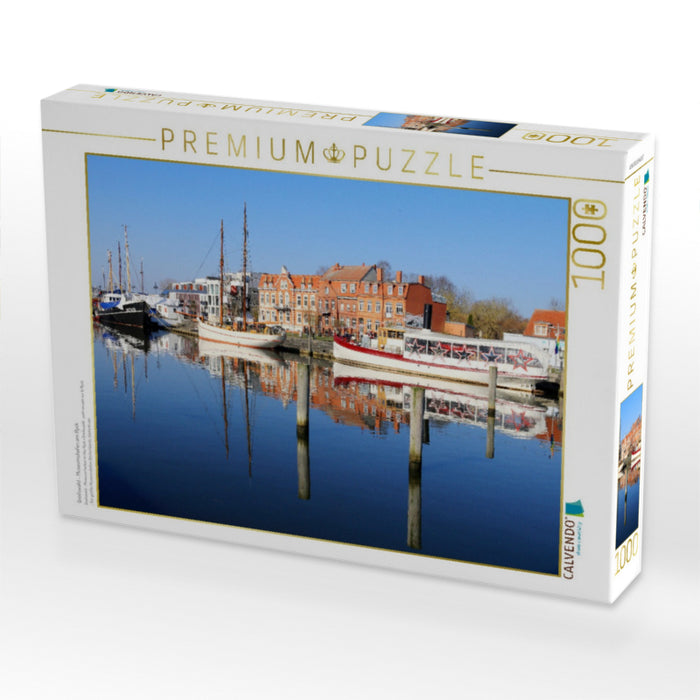 Greifswald - Museumshafen am Ryck - CALVENDO Foto-Puzzle'