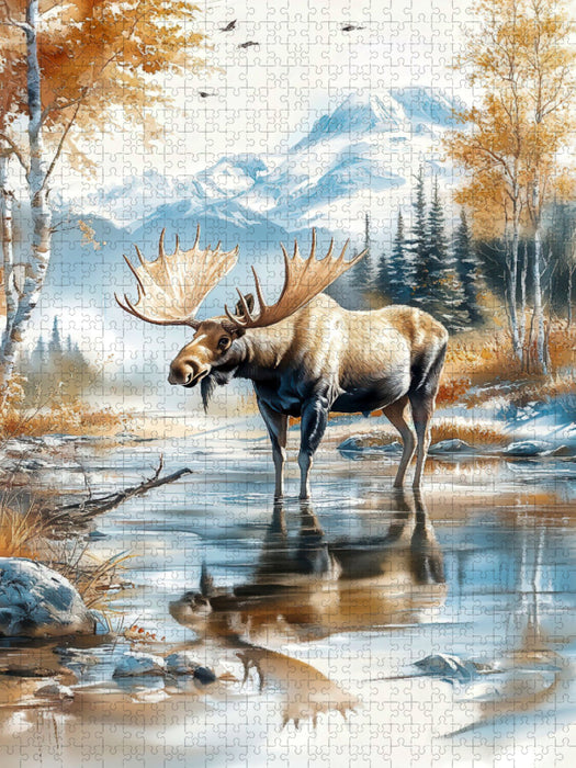 Majestätischer Anblick - CALVENDO Foto-Puzzle'