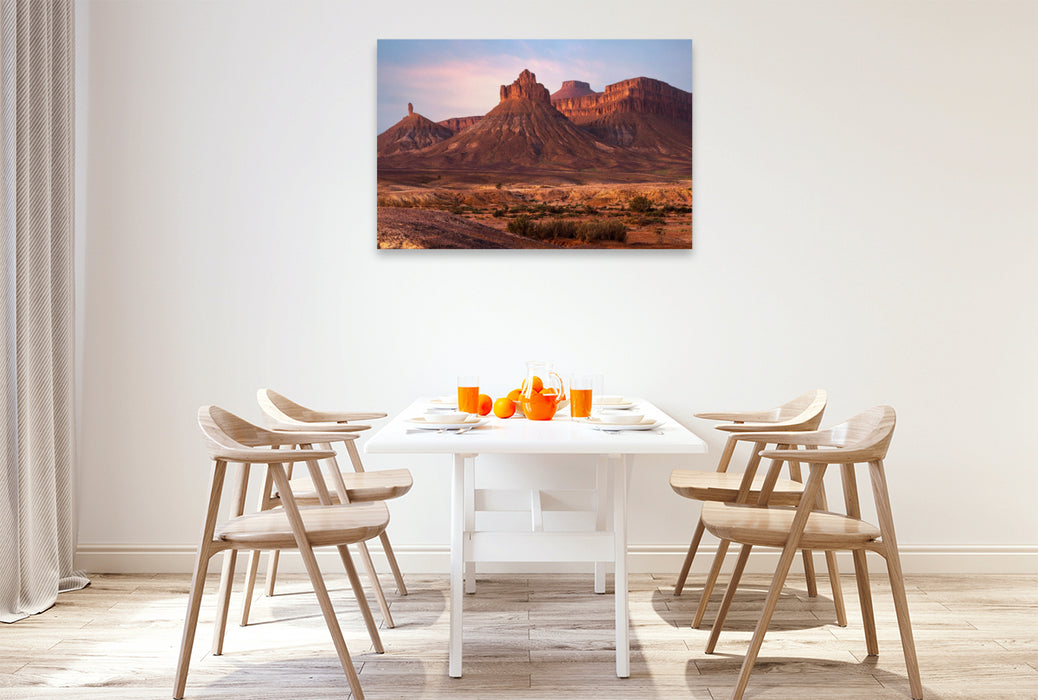 Premium Textil-Leinwand Foum Zguid