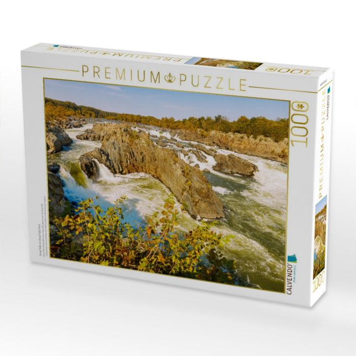 Great Falls im Great Falls Park - CALVENDO Foto-Puzzle'