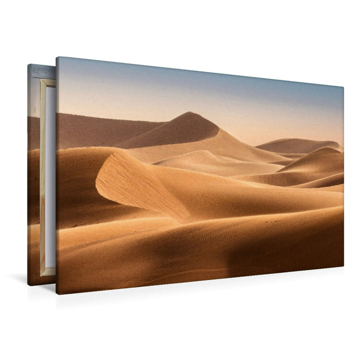 Premium Textil-Leinwand Ein Motiv aus dem Kalender Marokko, ein lebendiges Mosaik voller Farben.