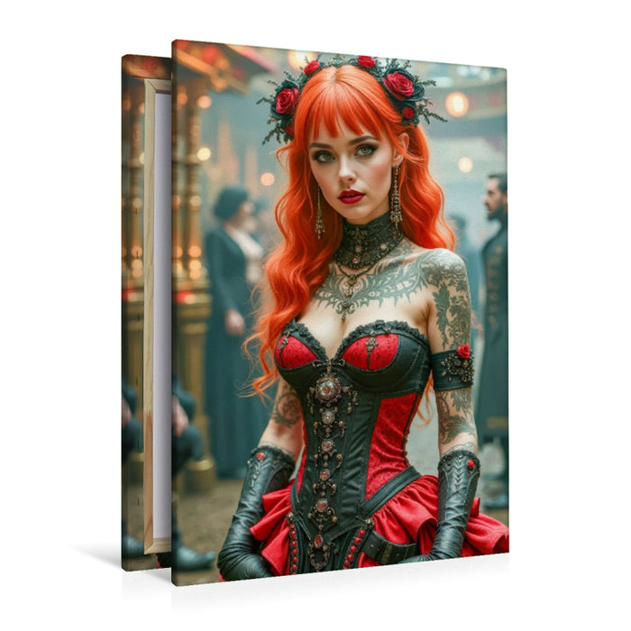 Premium Textil-Leinwand Morrigan Mysteria