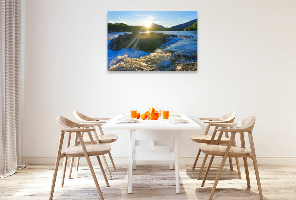 Premium Textil-Leinwand Rio Baker