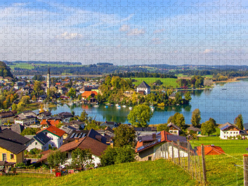 Der Blick von der Ludwigshöhe - CALVENDO Foto-Puzzle'