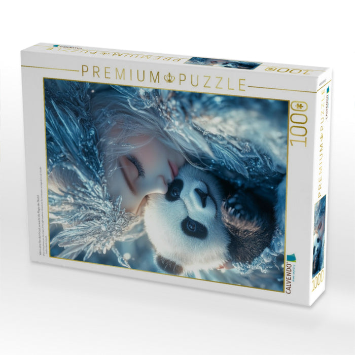 Wenn eine Fee dich küsst, erwacht die Magie der Nacht - CALVENDO Foto-Puzzle'