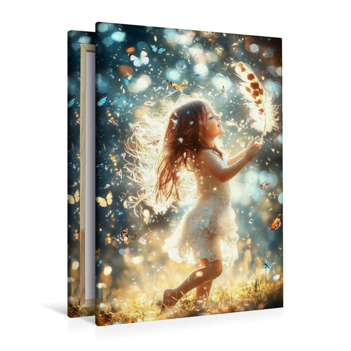 Premium Textil-Leinwand Ein Motiv aus dem Kalender Flüsternde Schatten