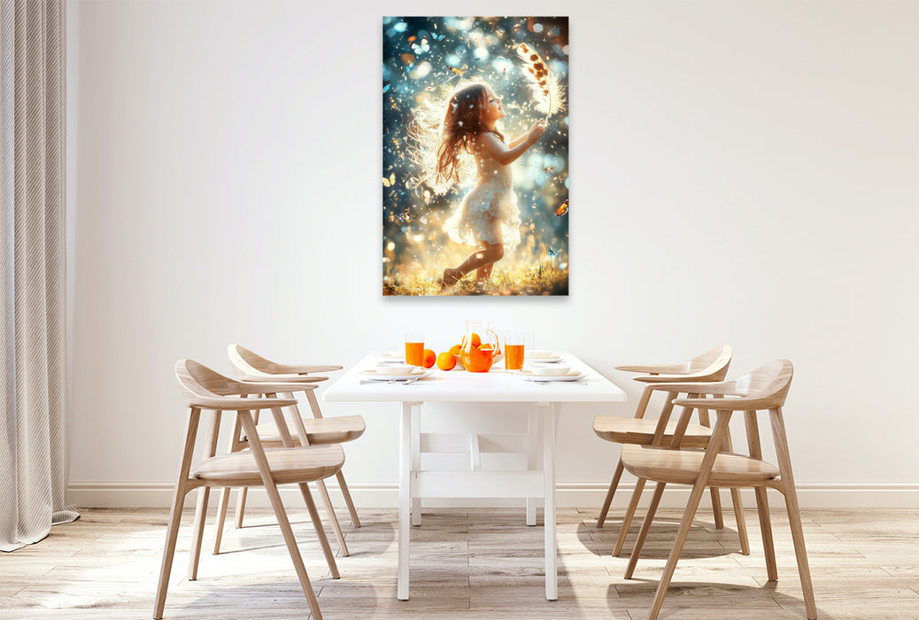 Premium Textil-Leinwand Ein Motiv aus dem Kalender Flüsternde Schatten