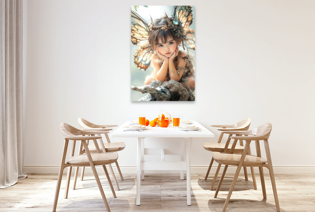 Premium Textil-Leinwand Ein Motiv aus dem Kalender Flüsternde Schatten