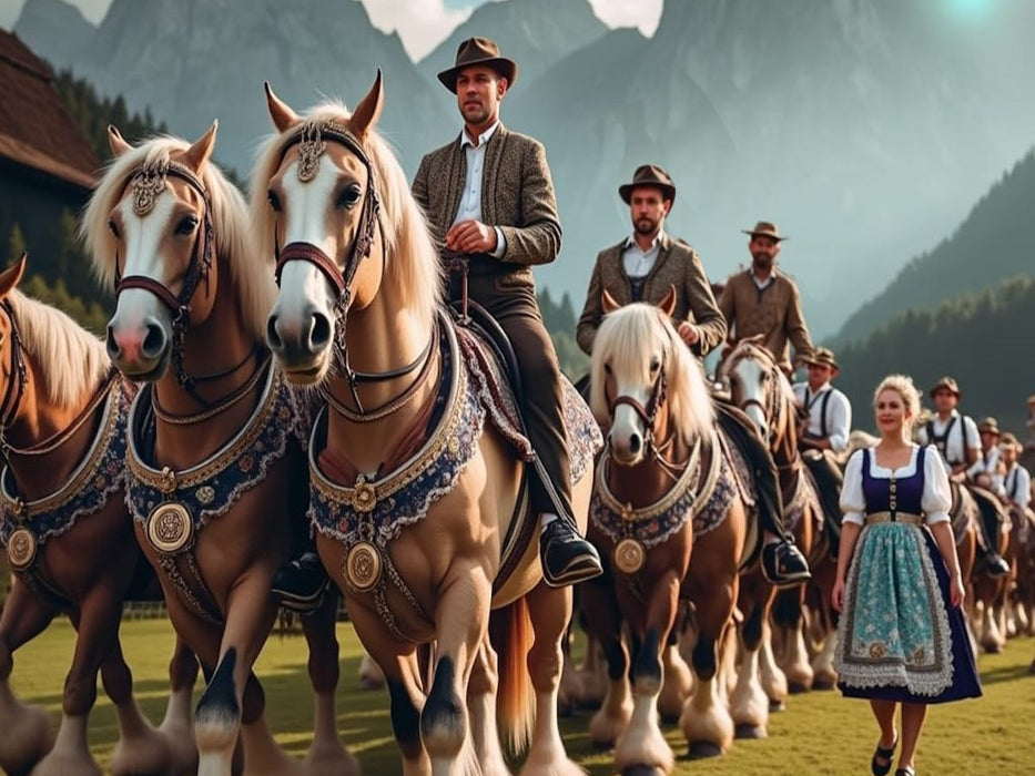 Leonhardifahrt - CALVENDO Foto-Puzzle'