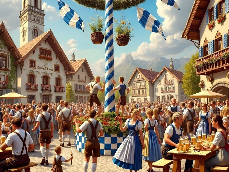 Bayerische Lebensfreude - CALVENDO Foto-Puzzle'