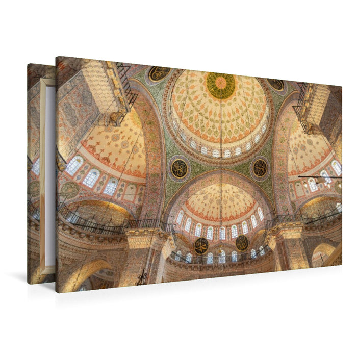 Premium Textil-Leinwand Kuppeln der Neuen Moschee
