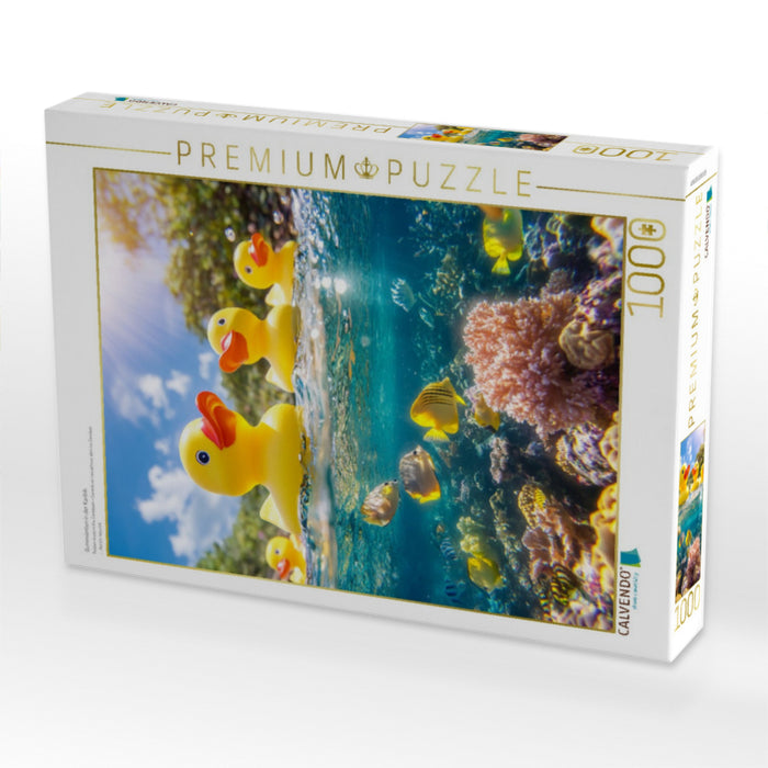 Gummienten in der Karibik - CALVENDO Foto-Puzzle'