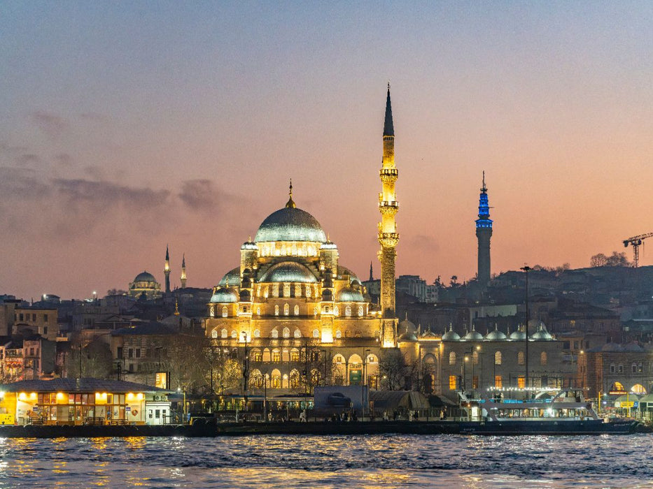 Die Neue Moschee Istanbul - CALVENDO Foto-Puzzle'