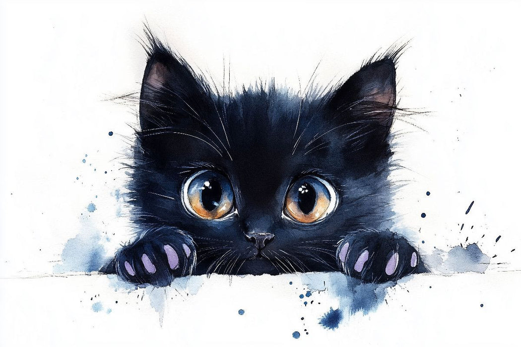 Premium Textil-Leinwand Deine Liebe ist leise, aber grenzenlos