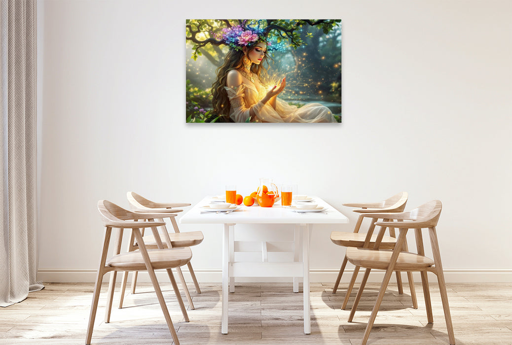 Premium Textil-Leinwand Stille Schönheit