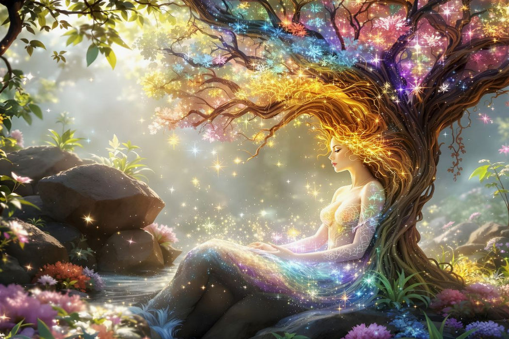 Premium Textil-Leinwand Der Zauberglanz