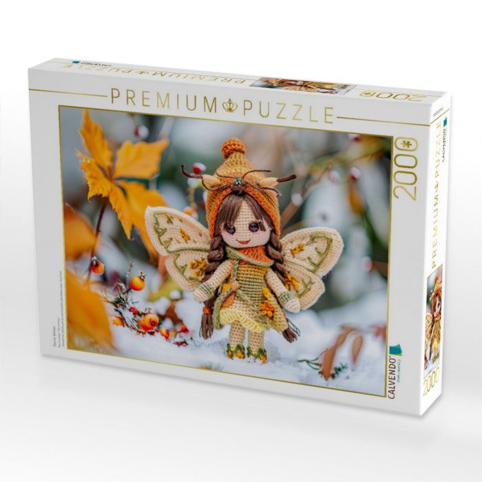 Fee im Winter - CALVENDO Foto-Puzzle'