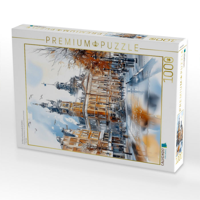 Ein Blick auf die kunstvolle Architektur - CALVENDO Foto-Puzzle'