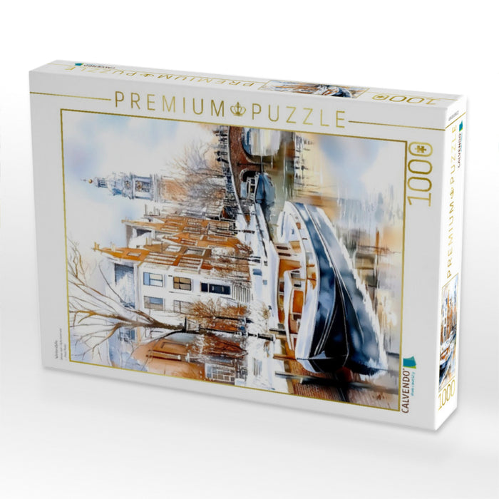 Winteridylle - CALVENDO Foto-Puzzle'