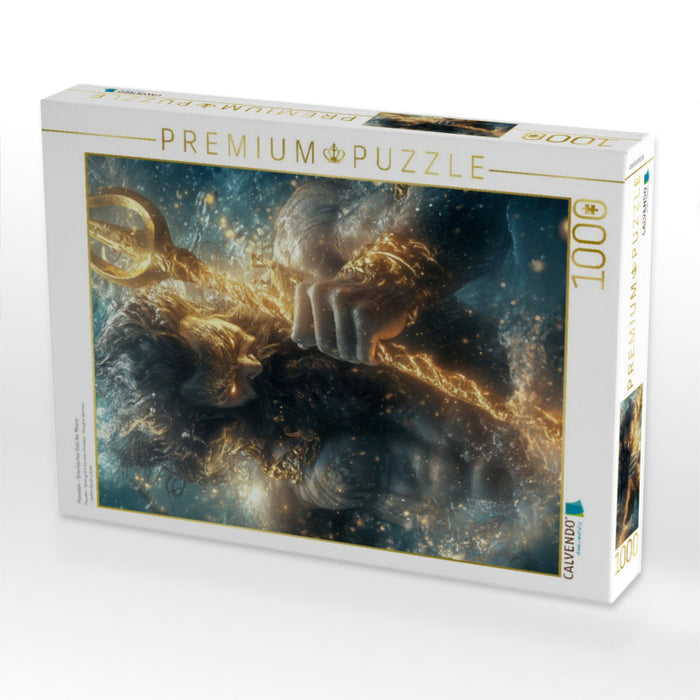 Poseidon - Griechischer Gott der Meere - CALVENDO Foto-Puzzle'