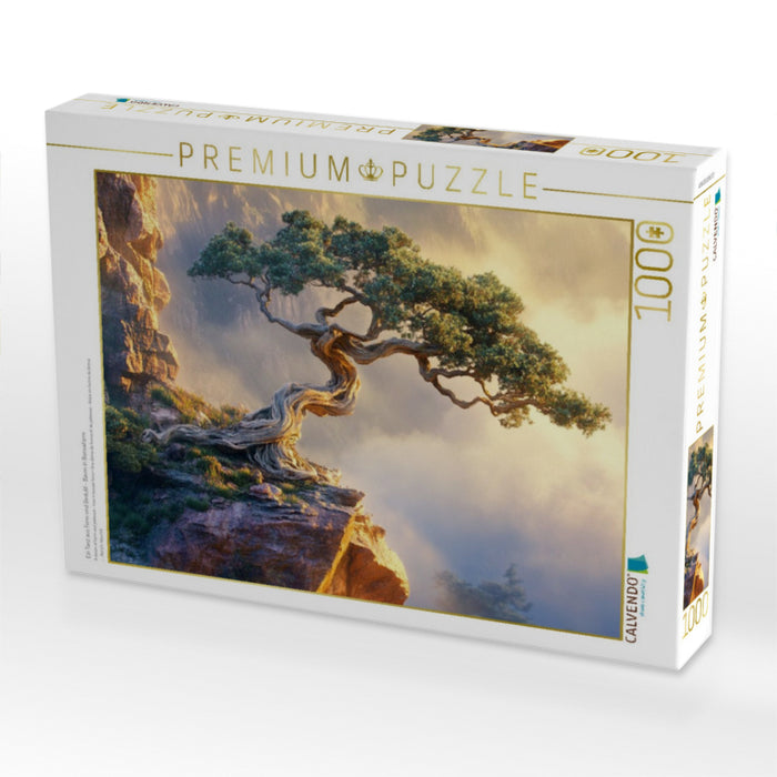 Ein Tanz aus Form und Geduld - Baum in Bonsaiform - CALVENDO Foto-Puzzle'