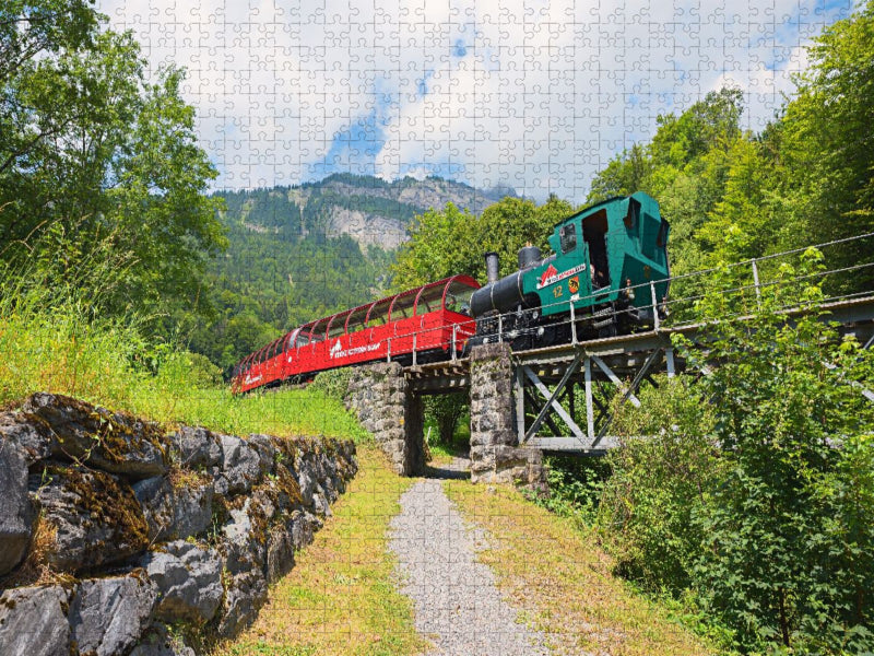 Brienzer Rothornbahn - CALVENDO Foto-Puzzle'