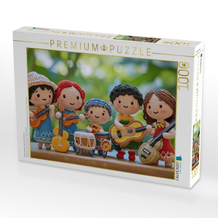 Musik machen unter freiem Himmel - CALVENDO Foto-Puzzle'