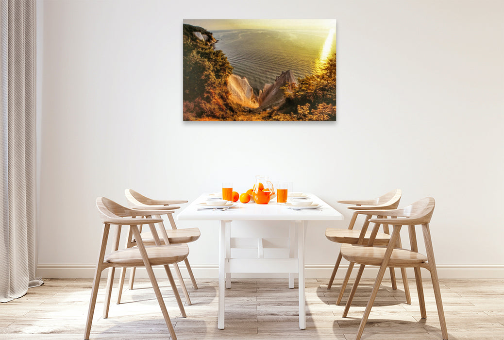 Premium Textil-Leinwand Aus dem Kalender, Insel Rügen - Hiddensee. Du bist so schön.