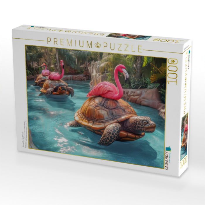 Tiere wollen Spaß haben - CALVENDO Foto-Puzzle'