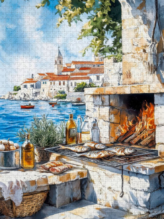 Verführerische Einladung zum Essen - CALVENDO Foto-Puzzle'