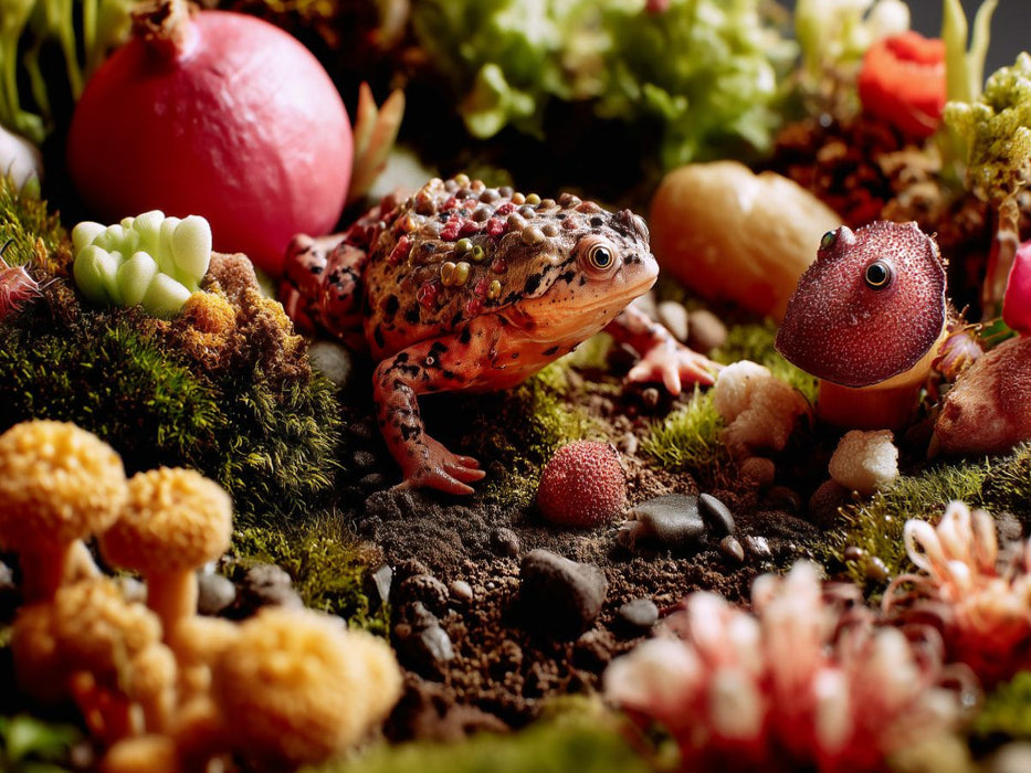 Fruchtige Krötenwelt - CALVENDO Foto-Puzzle'