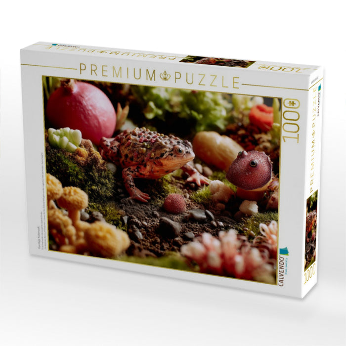 Fruchtige Krötenwelt - CALVENDO Foto-Puzzle'