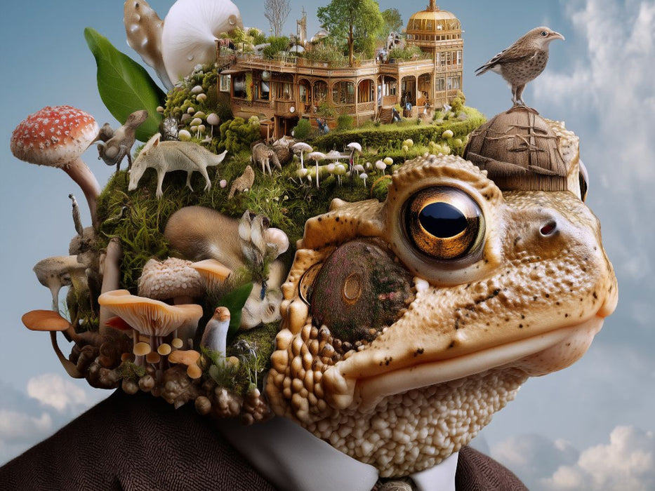 Märchenhafte Krötenstadt - CALVENDO Foto-Puzzle'