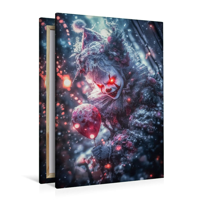 Premium Textil-Leinwand Der Ballon schwebte ins Zimmer – ganz ohne Schnur, ganz ohne Wind