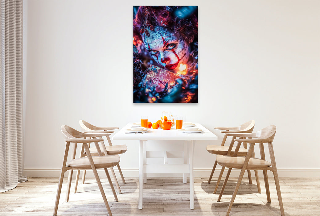 Premium Textil-Leinwand Ein Motiv aus dem Kalender Lächeln des Wahnsinns