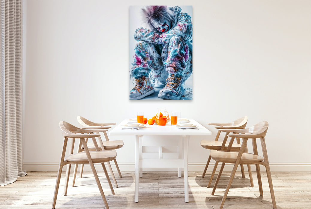 Premium Textil-Leinwand Ein Motiv aus dem Kalender Lächeln des Wahnsinns