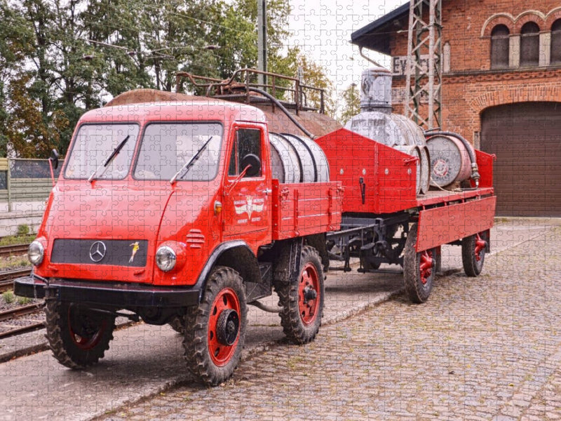 UNIMOG- U-401- ``1953´´ - CALVENDO Foto-Puzzle'
